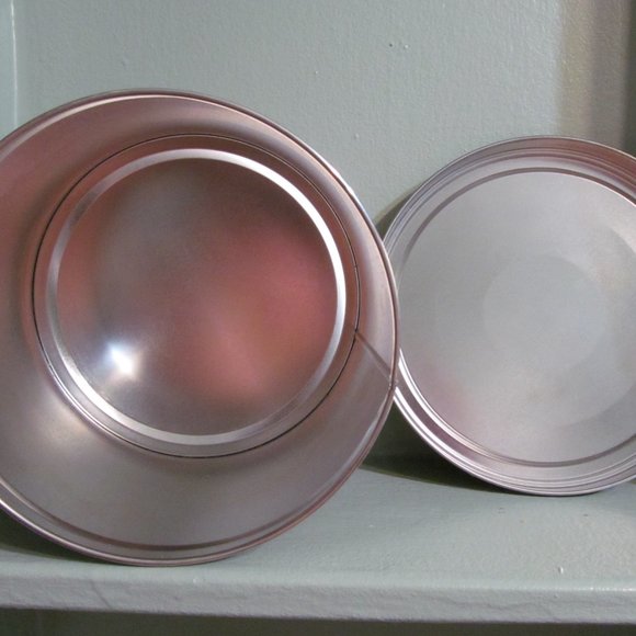 Nyåkers Pepparkakor Swedish Cookie Tin Tan Green Blue Floral - Picture 9 of 15